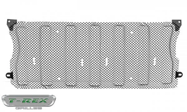 2018 Jeep Wrangler Mesh Grille Insert - Mild Steel (Black)