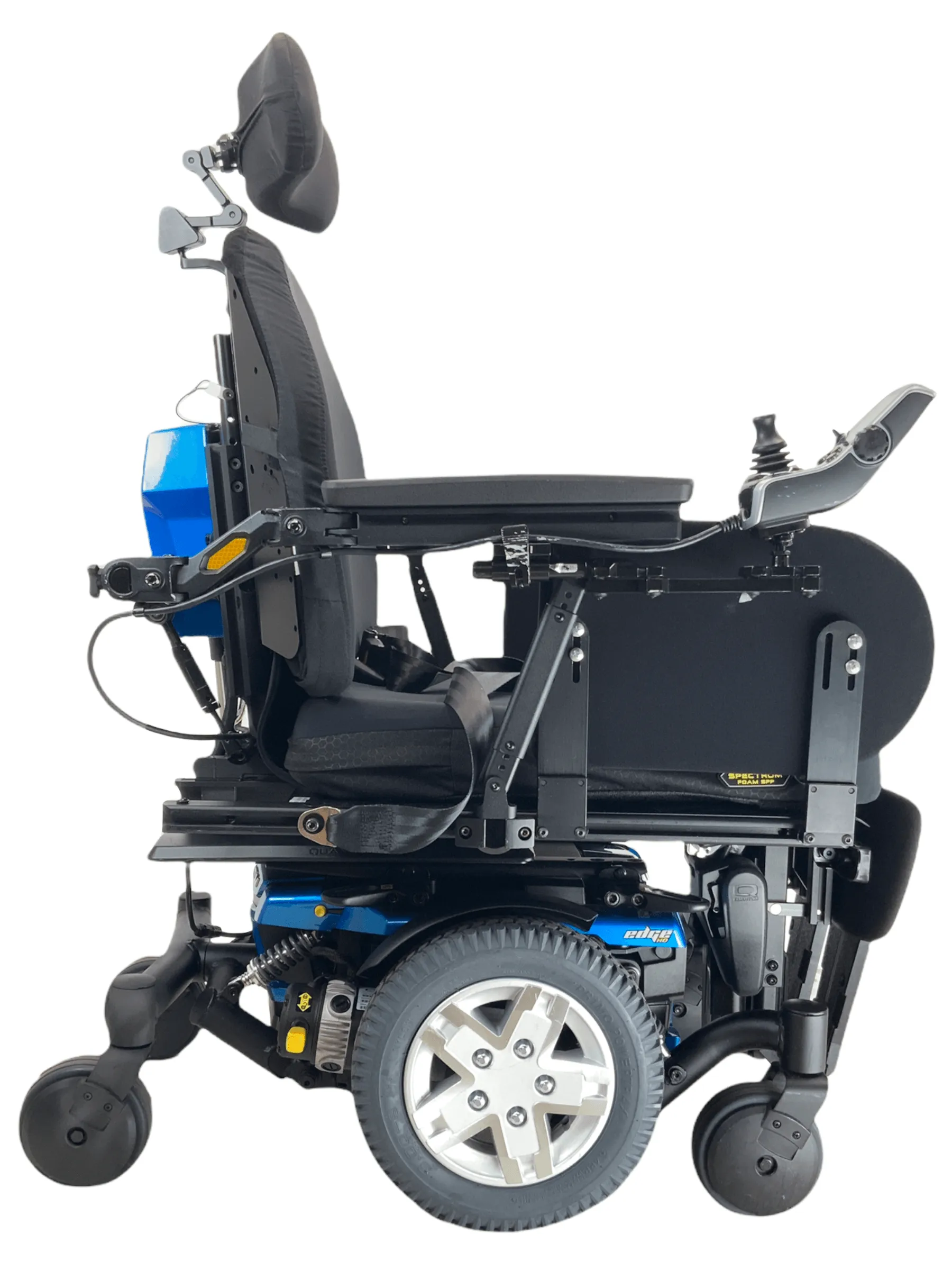 2018 Quantum Q6 Edge HD Bariatric Rehab Power Wheelchair | 23 x 24 Seat | Tilt, Recline, Power Legs | Only 6 Miles!