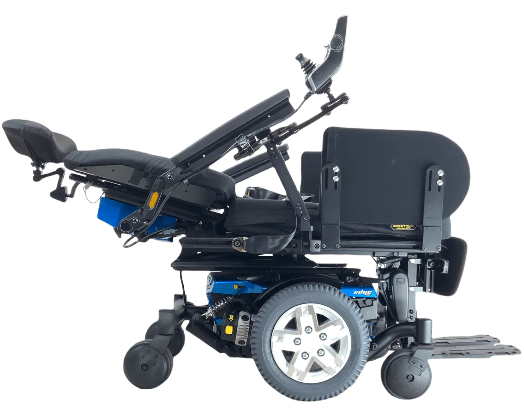 2018 Quantum Q6 Edge HD Bariatric Rehab Power Wheelchair | 23 x 24 Seat | Tilt, Recline, Power Legs | Only 6 Miles!