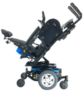 2018 Quantum Q6 Edge HD Bariatric Rehab Power Wheelchair | 23 x 24 Seat | Tilt, Recline, Power Legs | Only 6 Miles!