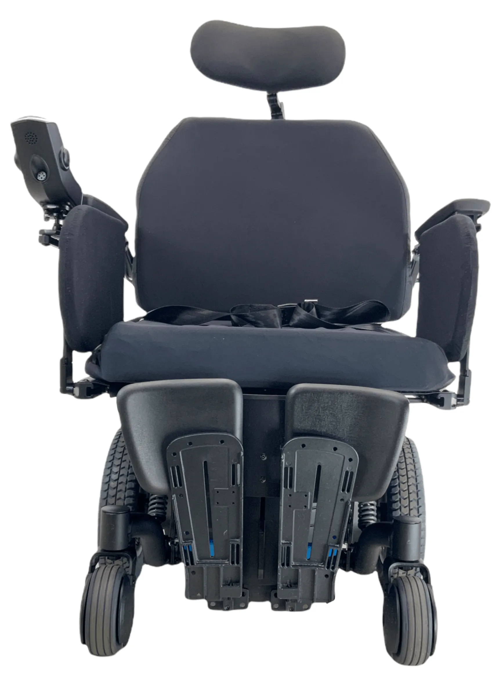 2018 Quantum Q6 Edge HD Bariatric Rehab Power Wheelchair | 23 x 24 Seat | Tilt, Recline, Power Legs | Only 6 Miles!