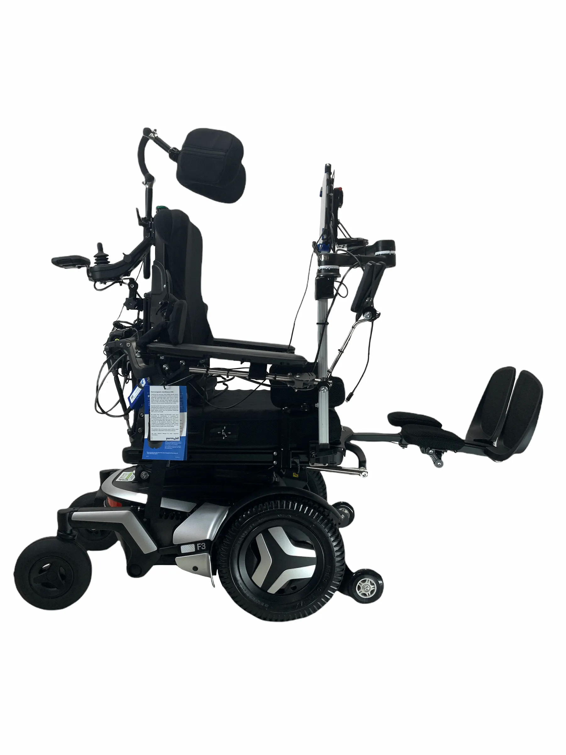 2020 Permobil F3 Rehab Power Chair | EYE-Control Ability Drive Function! | Seat Elevate, Tilt, Recline, Power Legs | Only 6 Miles!