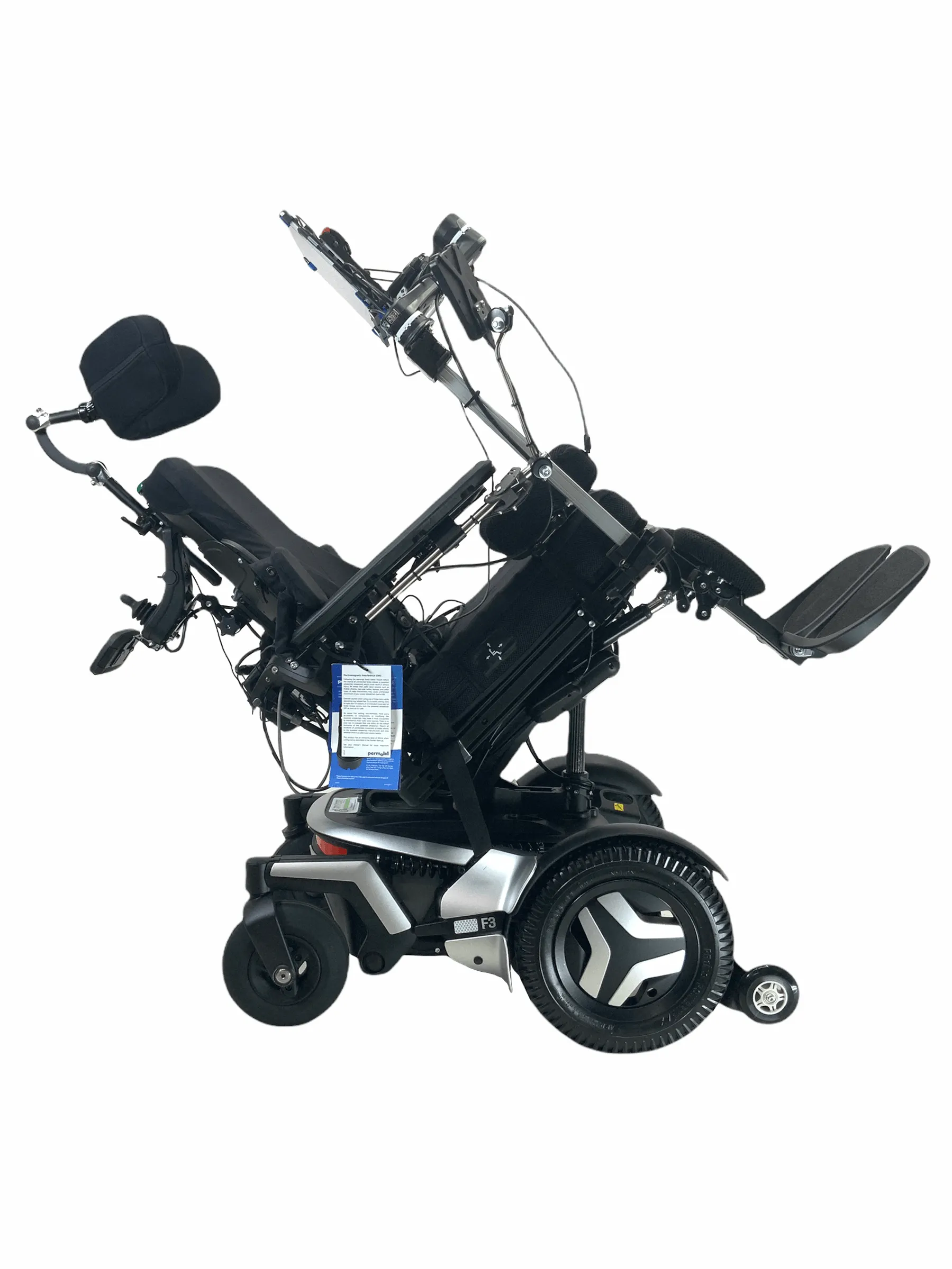 2020 Permobil F3 Rehab Power Chair | EYE-Control Ability Drive Function! | Seat Elevate, Tilt, Recline, Power Legs | Only 6 Miles!