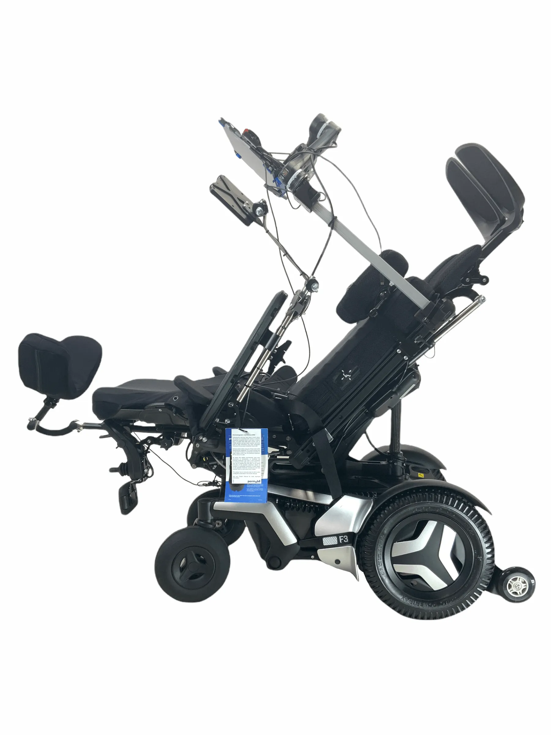 2020 Permobil F3 Rehab Power Chair | EYE-Control Ability Drive Function! | Seat Elevate, Tilt, Recline, Power Legs | Only 6 Miles!
