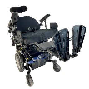 2020 Pride Mobility Quantum Q6 Edge HD Bariatric Power Chair | 22 x 22 Seat |  Transit Kit, Thigh Supports