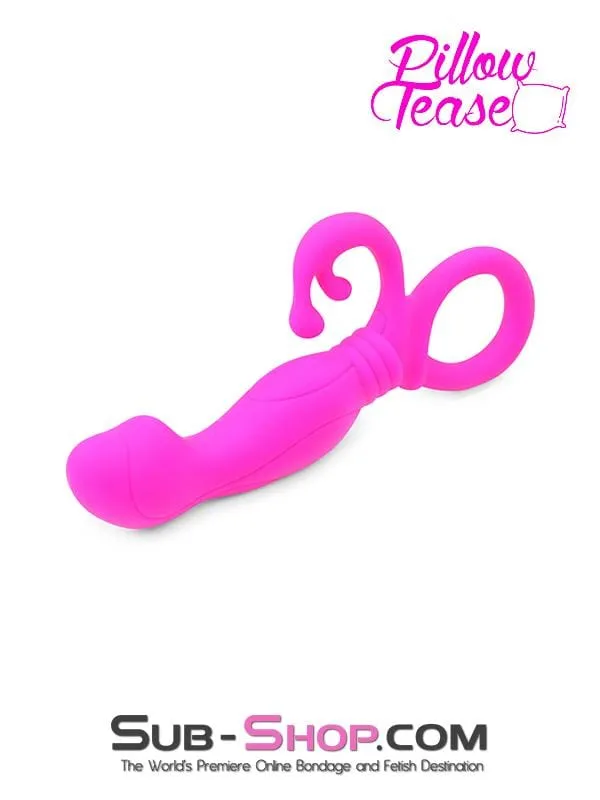 2547M      Pink Aphrodisia Silicone Prostate Stimulator - LAST CHANCE - Final Closeout!