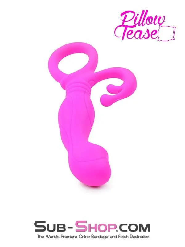 2547M      Pink Aphrodisia Silicone Prostate Stimulator - LAST CHANCE - Final Closeout!
