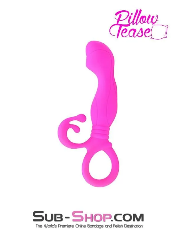 2547M      Pink Aphrodisia Silicone Prostate Stimulator - LAST CHANCE - Final Closeout!