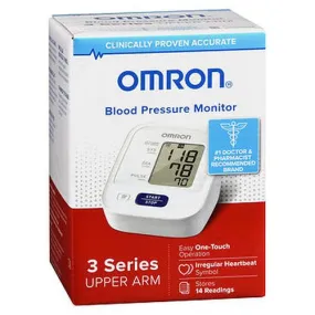 3 Series Upper Arm Blood Pressure Monitor BP7100 Count of 1 By Omron
