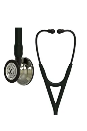 3M™ Littmann® Cardiology IV™ Diagnostic Stethoscope, Champagne-Finish Chestpiece, Black Tube, Smoke Stem and Headset, 27 inch, 6179