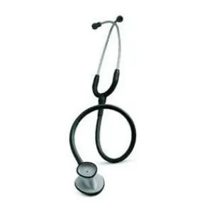 3M Littmann Lightweight II S.E. Stethoscope, 28" L, Latex-Free, Soft Sealing Eartip, Black Tube - Each
