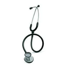 3M Littmann Lightweight II S.E. Stethoscope, 28" L, Latex-Free, Soft Sealing Eartip, Black Tube - Each