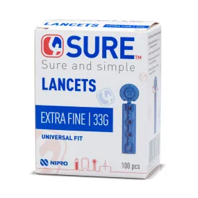 4SURE Lancets 33G VAT Relief