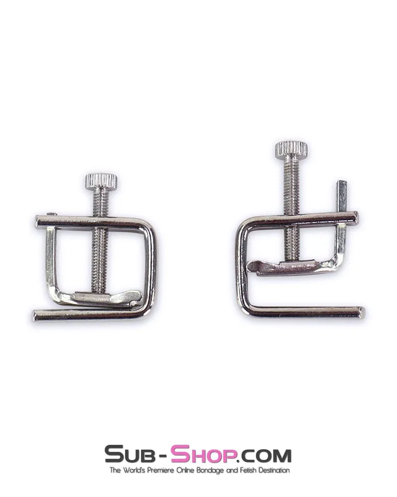 6777DL     Pressing Matter Flat Nipple Clamps - MEGA Deal