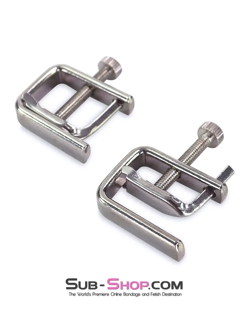 6777DL     Pressing Matter Flat Nipple Clamps - MEGA Deal