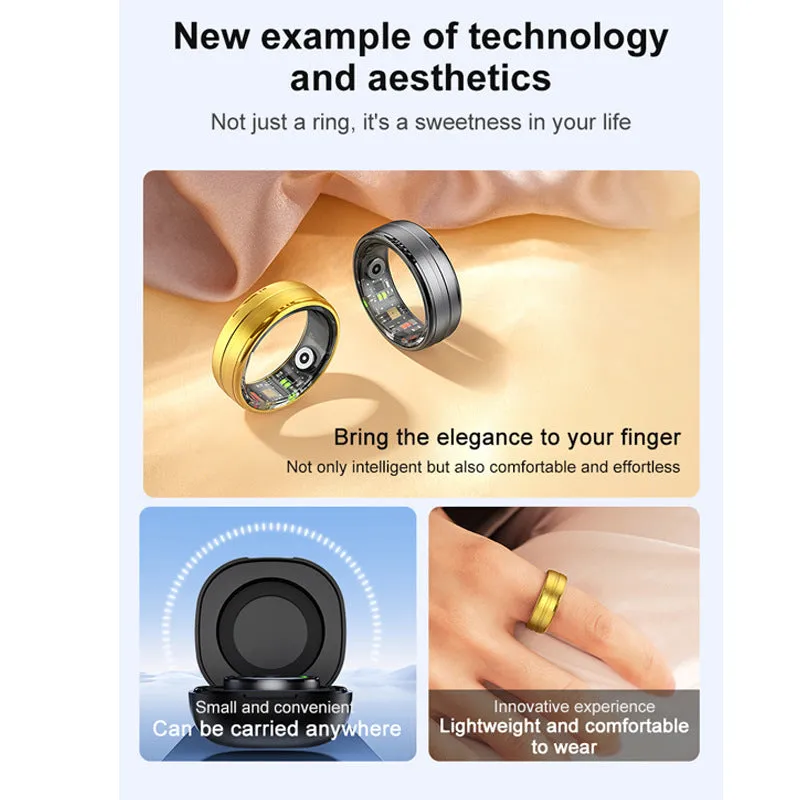 A Beautiful Ring that Measures Your Vital Data while Sleeping, Exercising, and in Between
