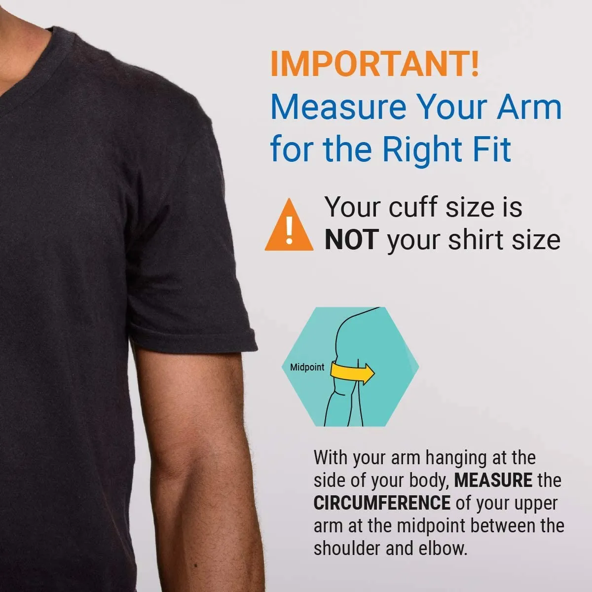 A&D LifeSource Replacement Blood Pressure Cuff Small [Frustration Free Packaging]