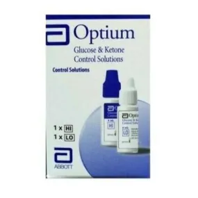 Abbott Optium Control Solution HiLo Gluc & Ketone
