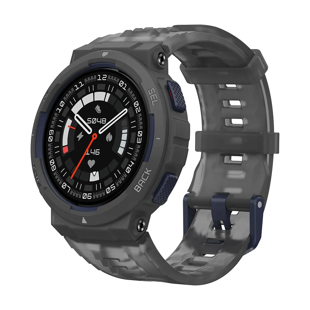 Amazfit Active Edge Midnight Pulse - Rugged Smart Watch