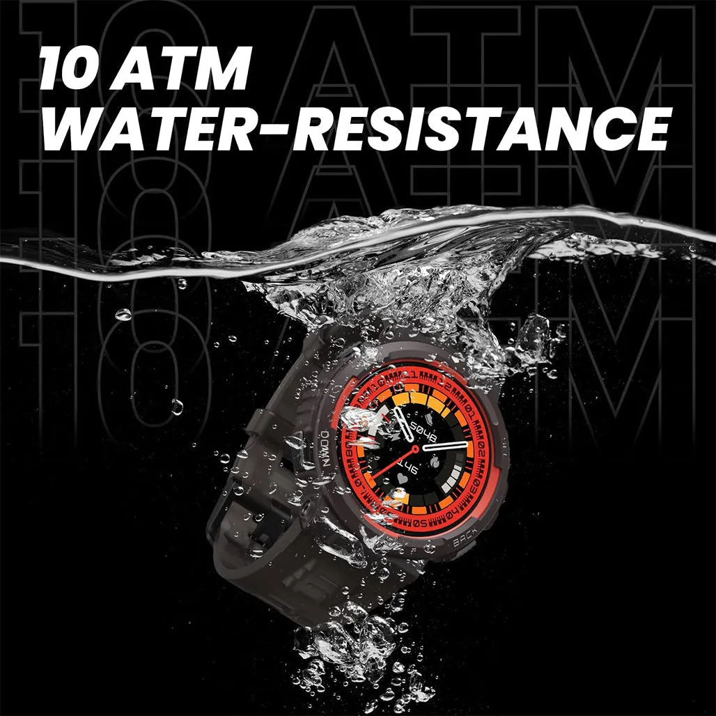 Amazfit Active Edge Midnight Pulse - Rugged Smart Watch