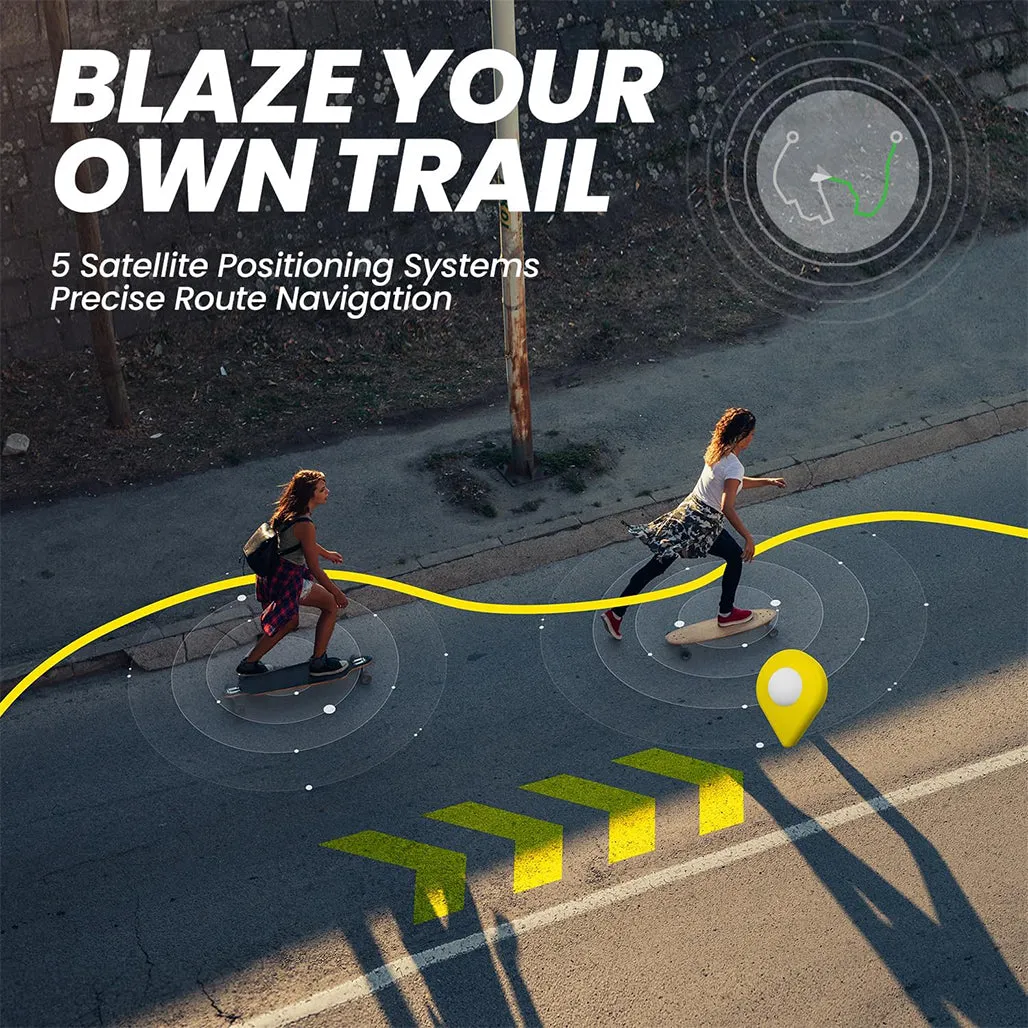Amazfit Active Edge Midnight Pulse - Rugged Smart Watch