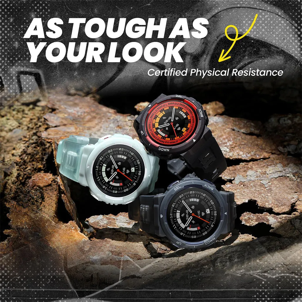 Amazfit Active Edge Midnight Pulse - Rugged Smart Watch