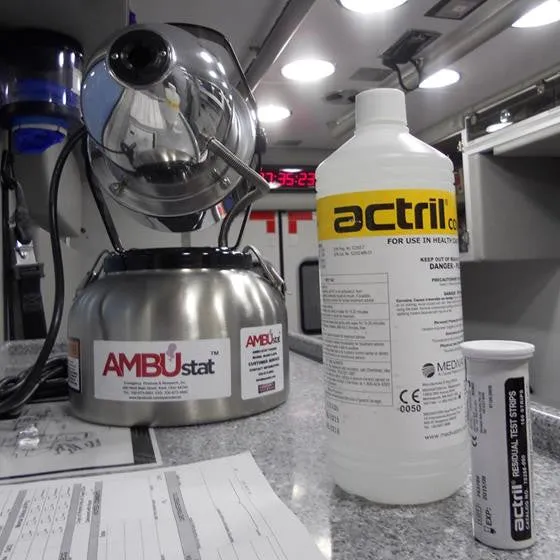 AMBU-stat Surface Decontamination System with Turntable
