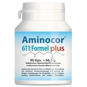 AMINOCOR 611 formula plus capsules 90 pcs erectile dysfunction