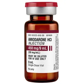 Amiodarone Injection 50 mg/mL Single-Dose Vial 9 mL Vial by Fresenius (Rx)