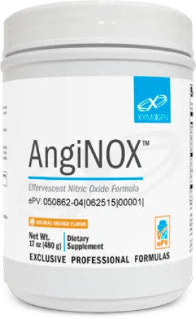AngiNOX Effervescent Nitric Oxide Formula Orange