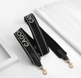 Applicable to Coach tote bag, shoulder strap, bucket bag replacement, pressure-reducing wide canvas backpack strap accessory.