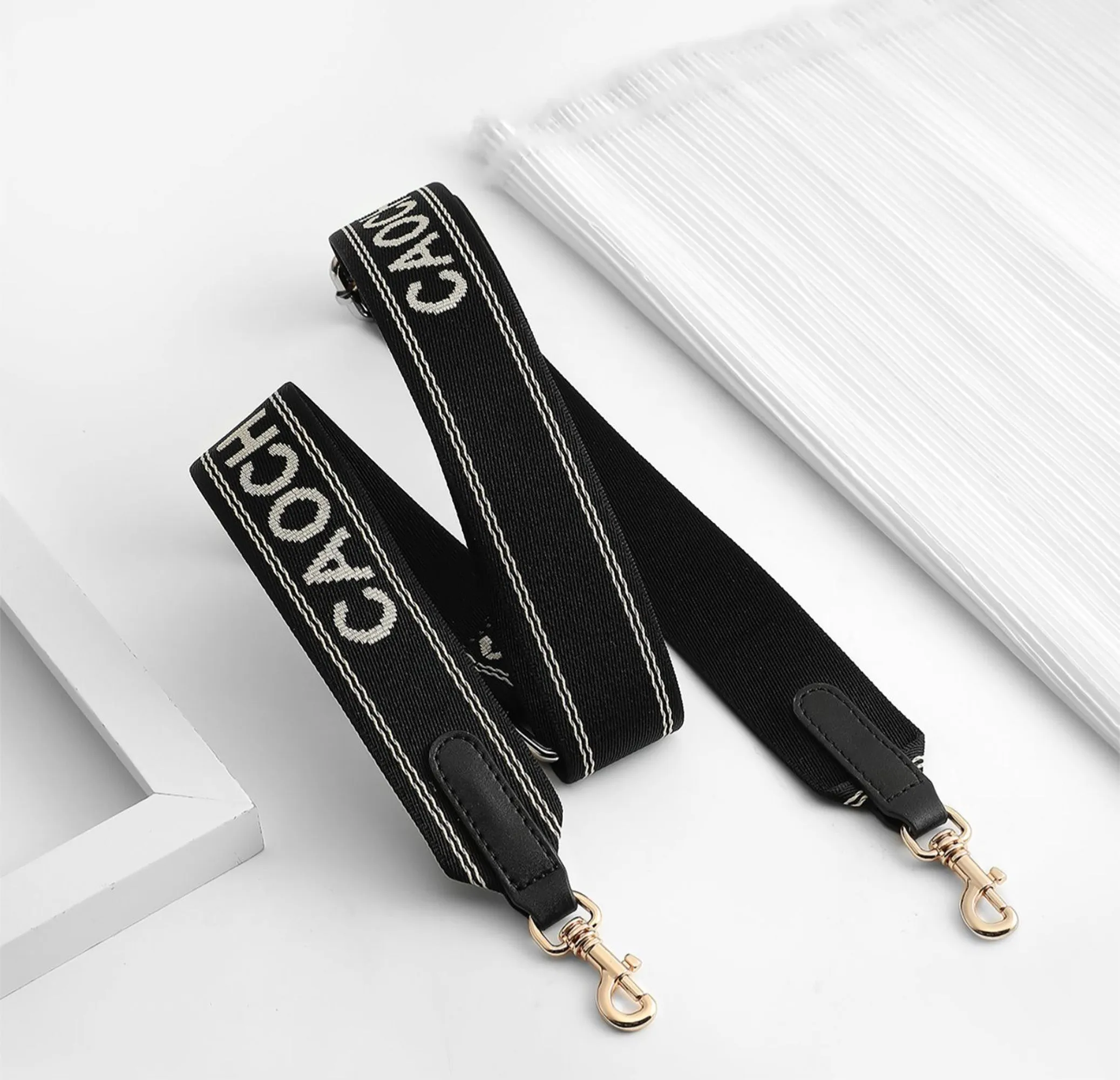 Applicable to Coach tote bag, shoulder strap, bucket bag replacement, pressure-reducing wide canvas backpack strap accessory.