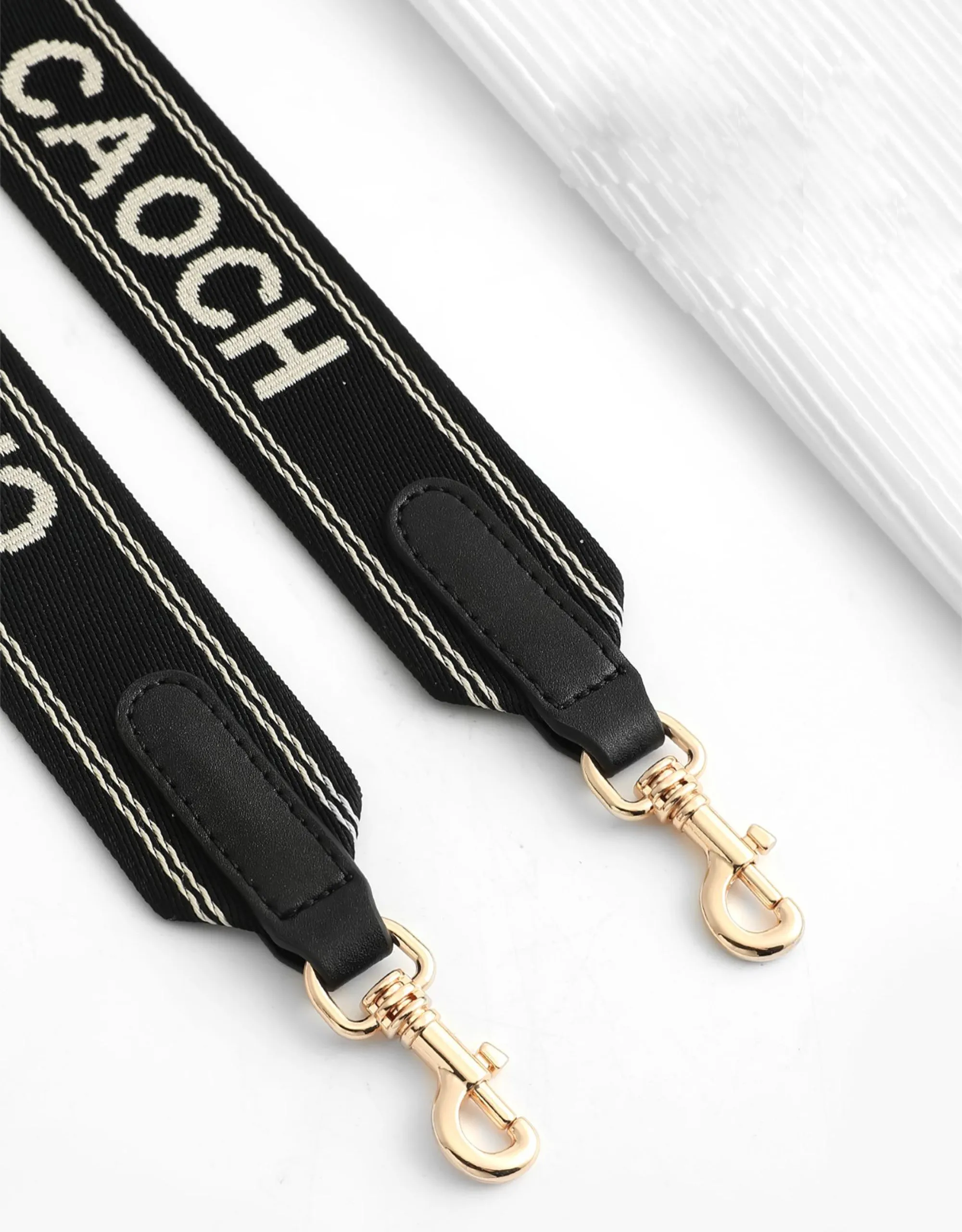 Applicable to Coach tote bag, shoulder strap, bucket bag replacement, pressure-reducing wide canvas backpack strap accessory.