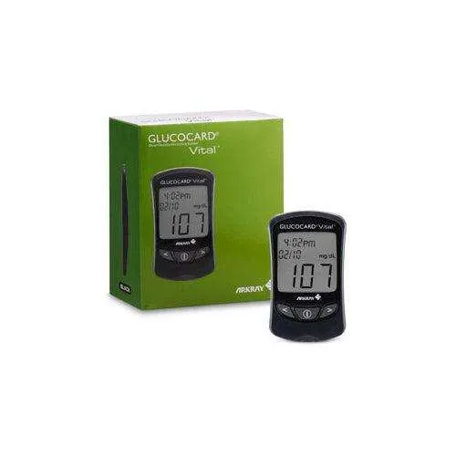 Arkray Glucocard Vital Blood Glucose Meter Kit