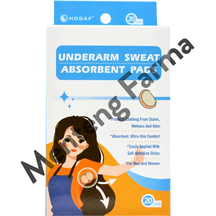 Armpit Underarm Pad Hodaf 2 Pcs - Pembalut Penyerap Keringat Ketiak Anti Basah