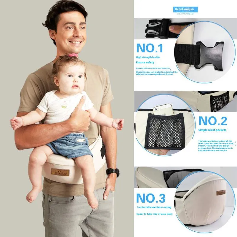 Baby Hip Seat - Ergonomic Baby Carrier