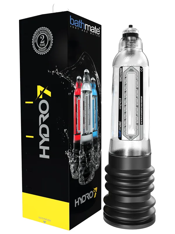 Bathmate Hydro7 Penis Pump (5-7 Inches) Clear