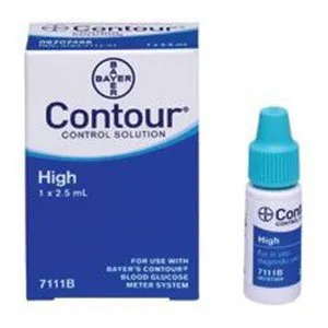 Bayer Contour® Blood Glucose Control Solution, High Level