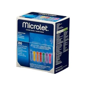 Bayer Microlet Lancets - 200 pcs