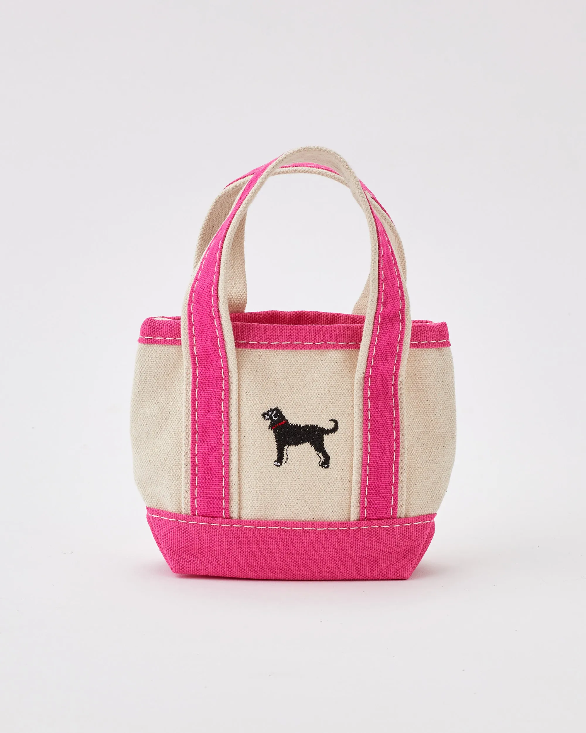Black Dog Mini Boat Tote