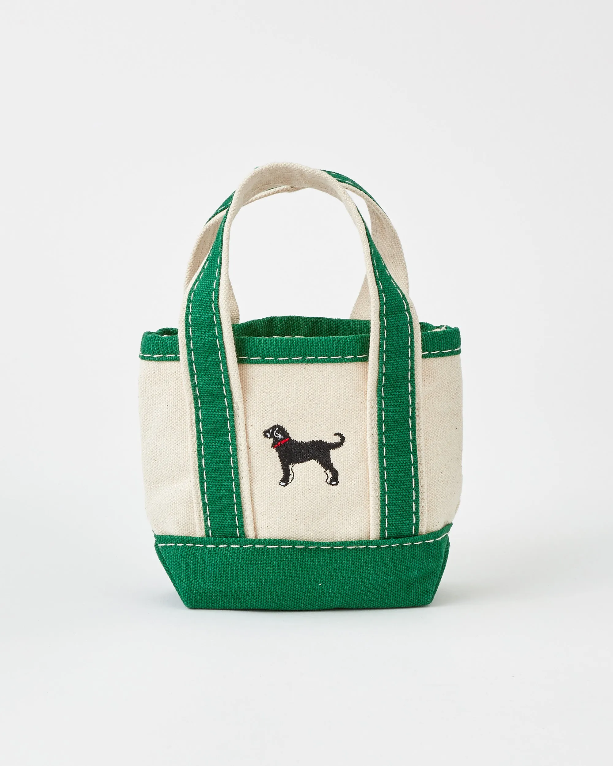 Black Dog Mini Boat Tote