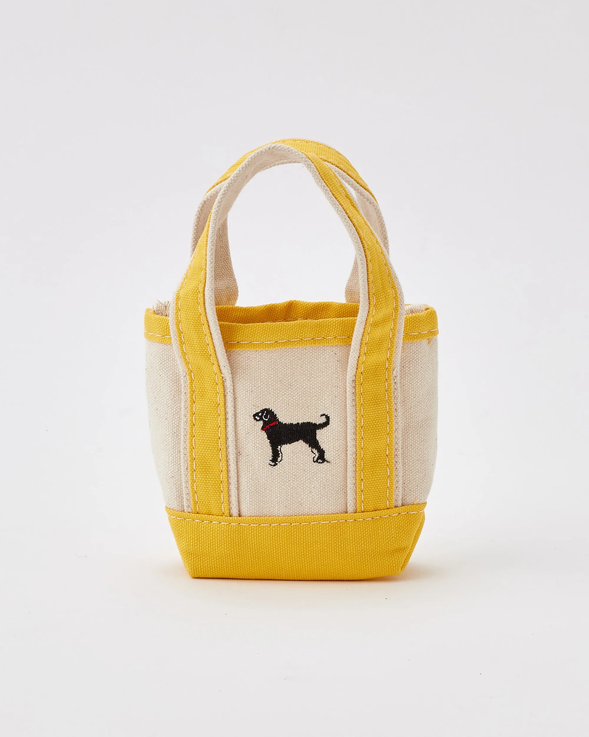 Black Dog Mini Boat Tote