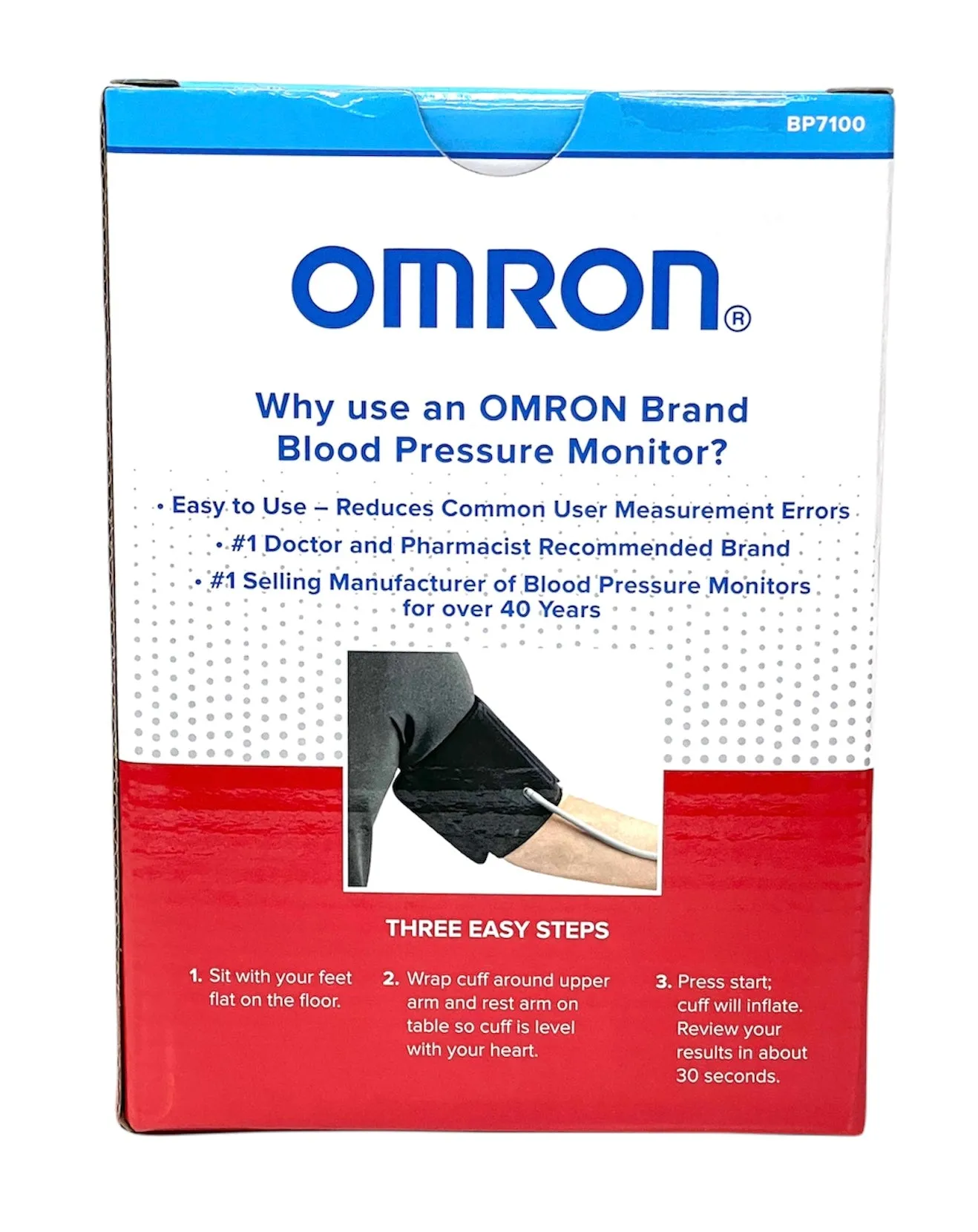 Blood Pressure Monitor | 3 Series Upper Arm | Easy One-Touch Operation