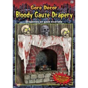 Bloody Gauze Drape - 2'x15'