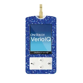 Blue Confetti for OneTouch Verio IQ Glucometer