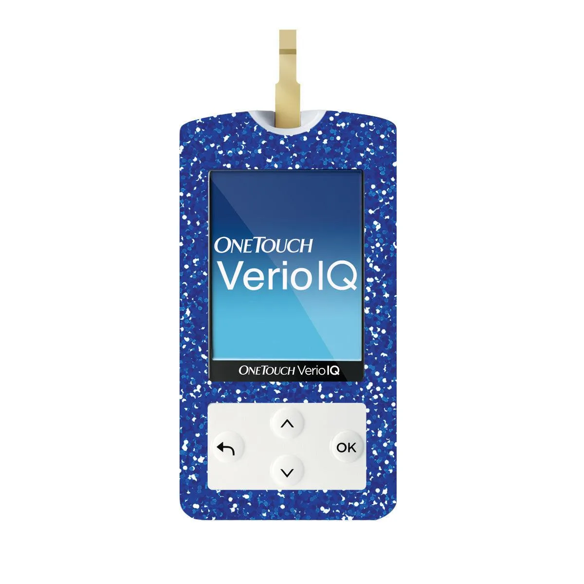 Blue Confetti for OneTouch Verio IQ Glucometer