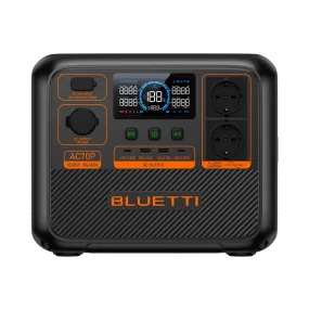 BLUETTI AC70P Portable Power Station | 1000W 864Wh