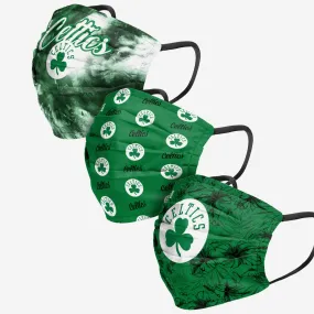 Boston Celtics Womens Matchday 3 Pack Face Cover