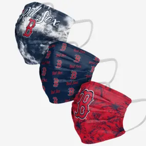 Boston Red Sox Womens Matchday 3 Pack Face Cover
