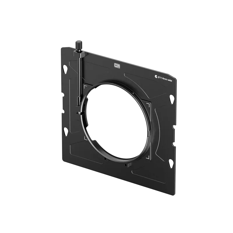 Bright Tangerine 6x6" Frame Safe Clamp Adapter (95mm)